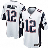 Nike Men & Women & Youth Patriots #12 Tom Brady White Team Color Game Jersey,baseball caps,new era cap wholesale,wholesale hats